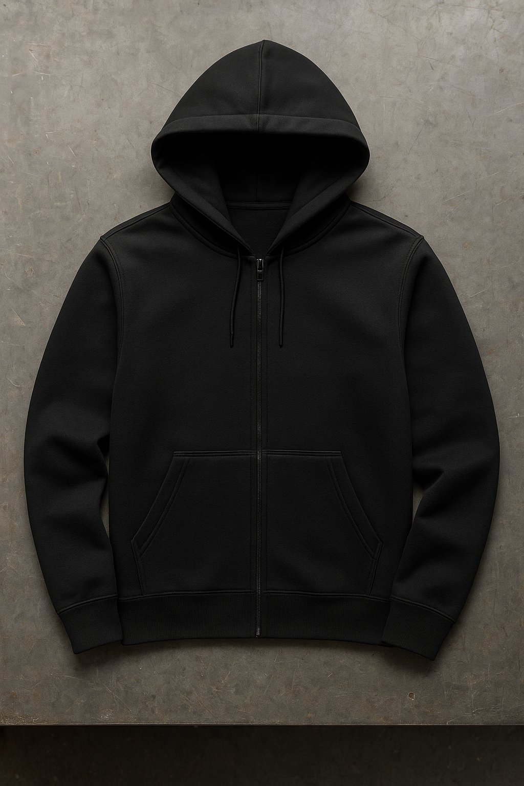Zip Column Hoodie